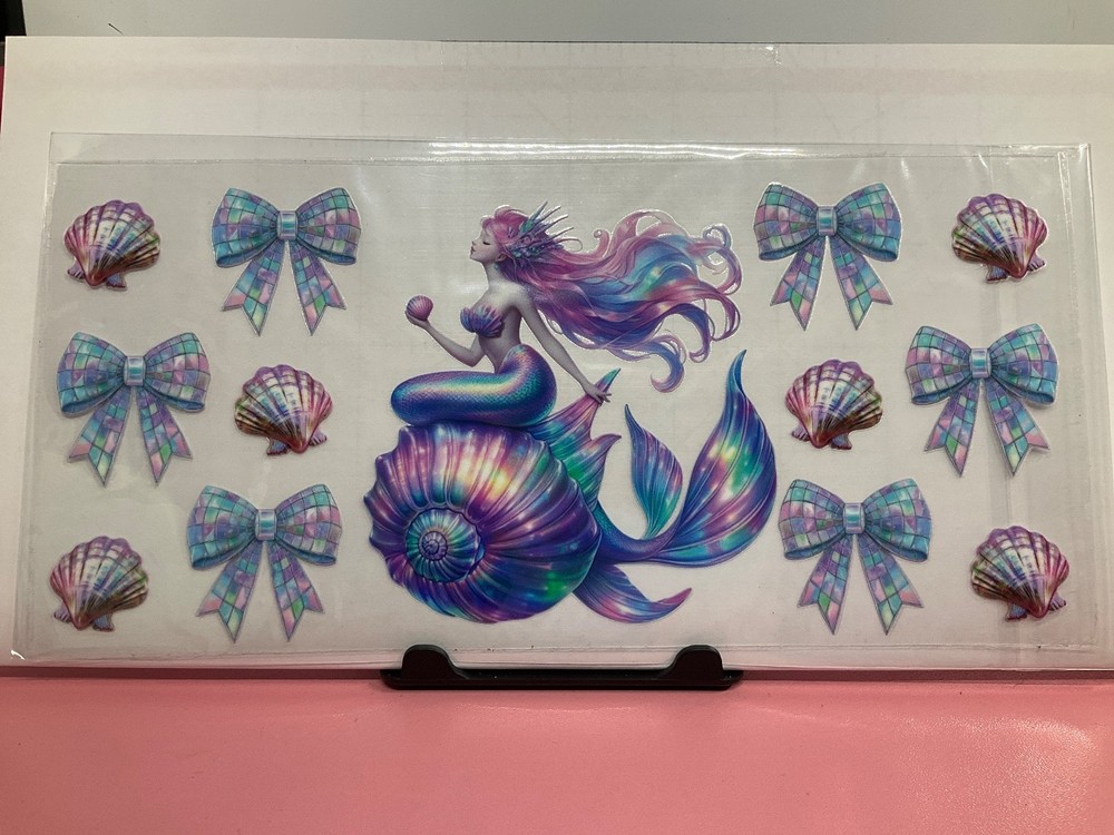 UvDtf Mermaid Theme Wraps