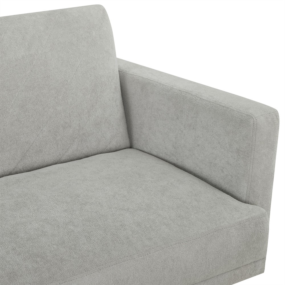 Multi-Functional Futon Sofa Single Bed Sleeper Convertible Couch Foldable Modern