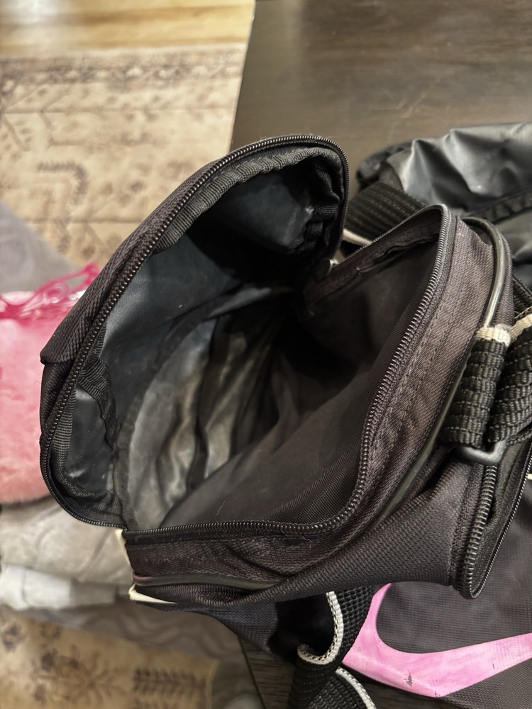 Nike Duffle Bag Black Pink *READ DESCRIPTION