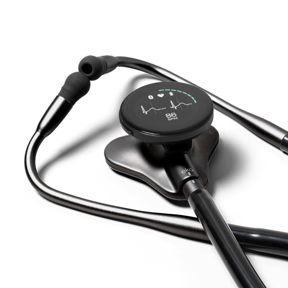 Eko CORE 500™ Digital Stethoscope — 40x Amplification, Active Noise Cancellat...