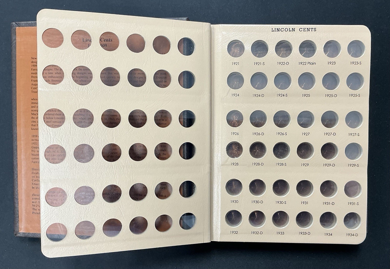Dansco Album 8100 ~ Lincoln Cent Book 1909-2009 ~ Partially Complete!
