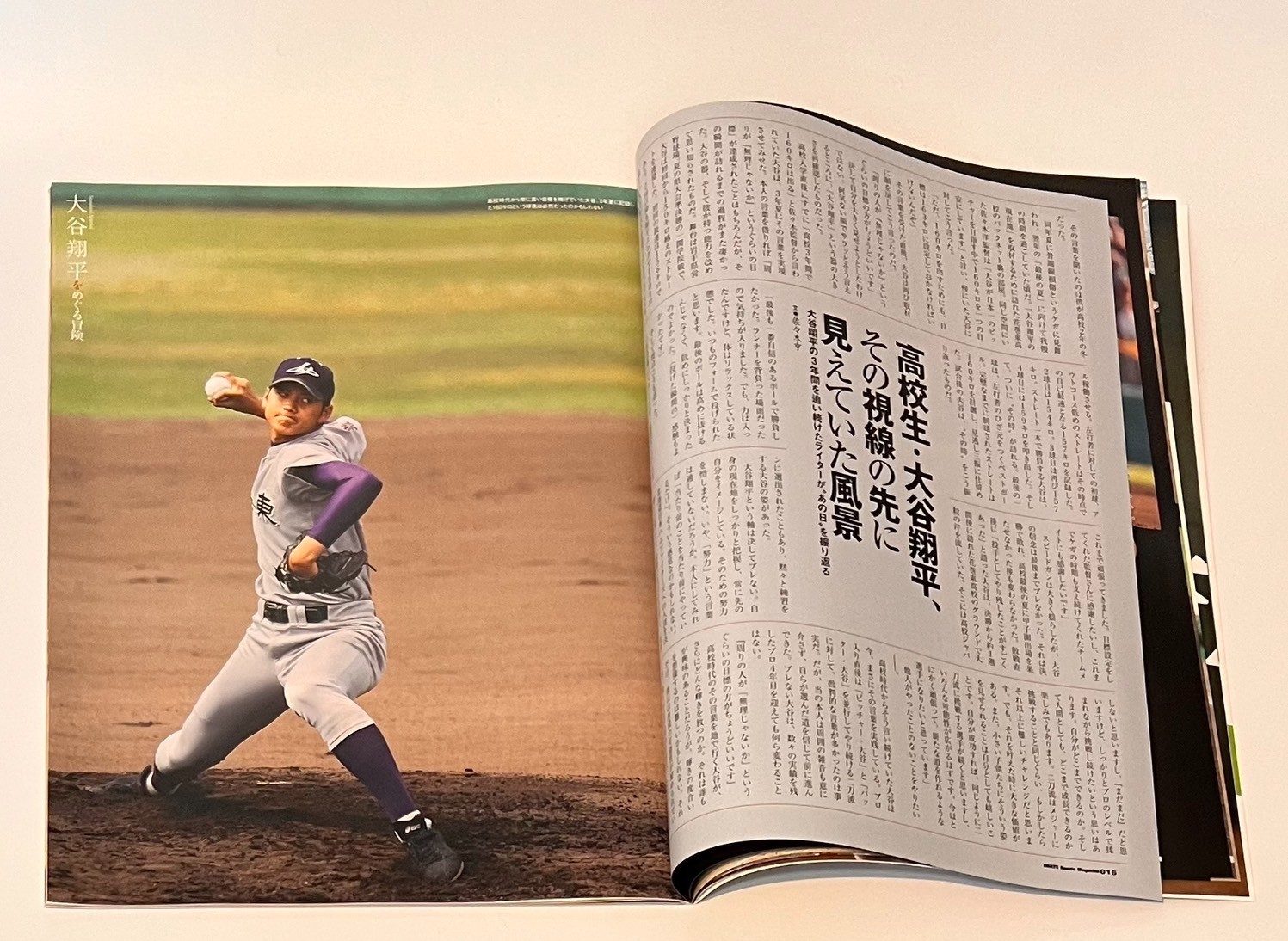 1 Day Ship Shohei Ohtani 2012 2013 2017 STANDARD Magazines High School Baseball