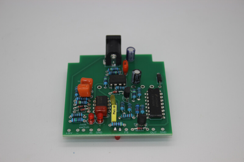 DIY Compressor Guitar Effects Pedal Handmade Finished Board !