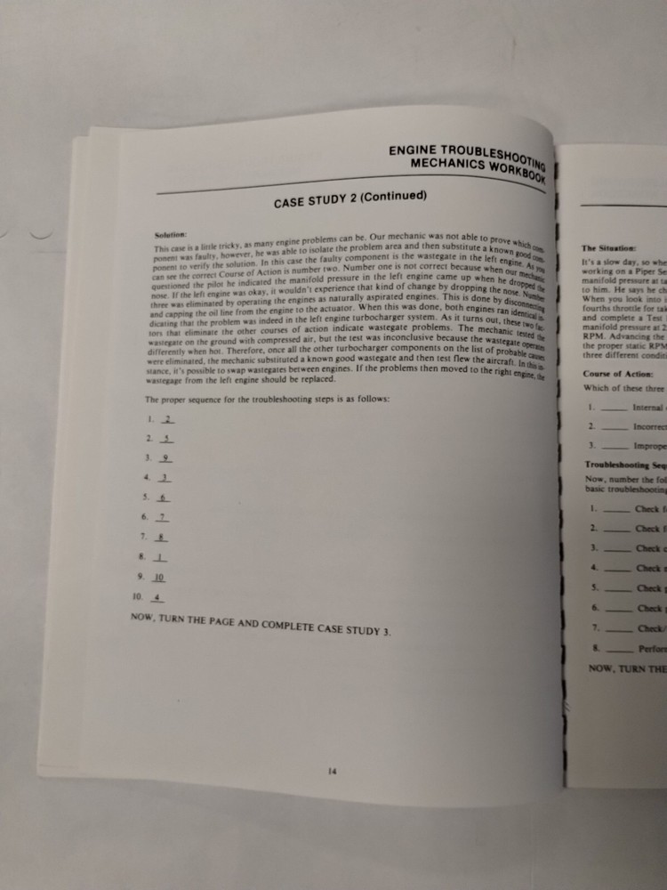 Continental The Professional Mechanics Training Program Engine Troubleshooting