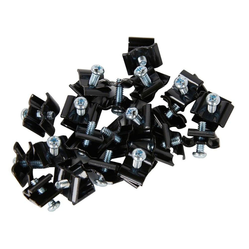 Grid Panel 2' x 6' Set 8 Panels Black Display Wire Gridwall 18 Connectors