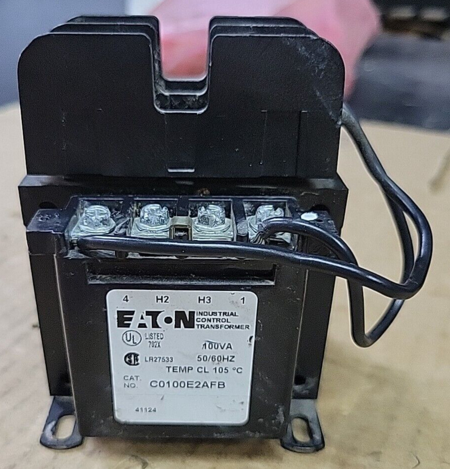 Eaton C0100E2AFB Industrial Control Transformer