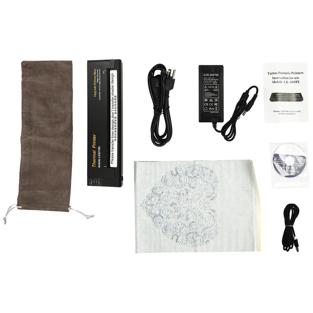 A4 Printer Portable Tabletop Thermal Printer Electric Printing Transfer Machine