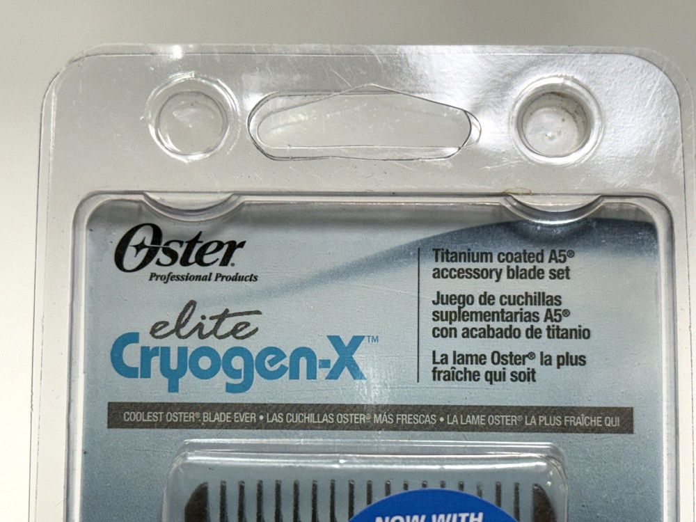 NEW Oster A5 ELITE TITANIUM Cryogen-X 7F Blade Multiple Available