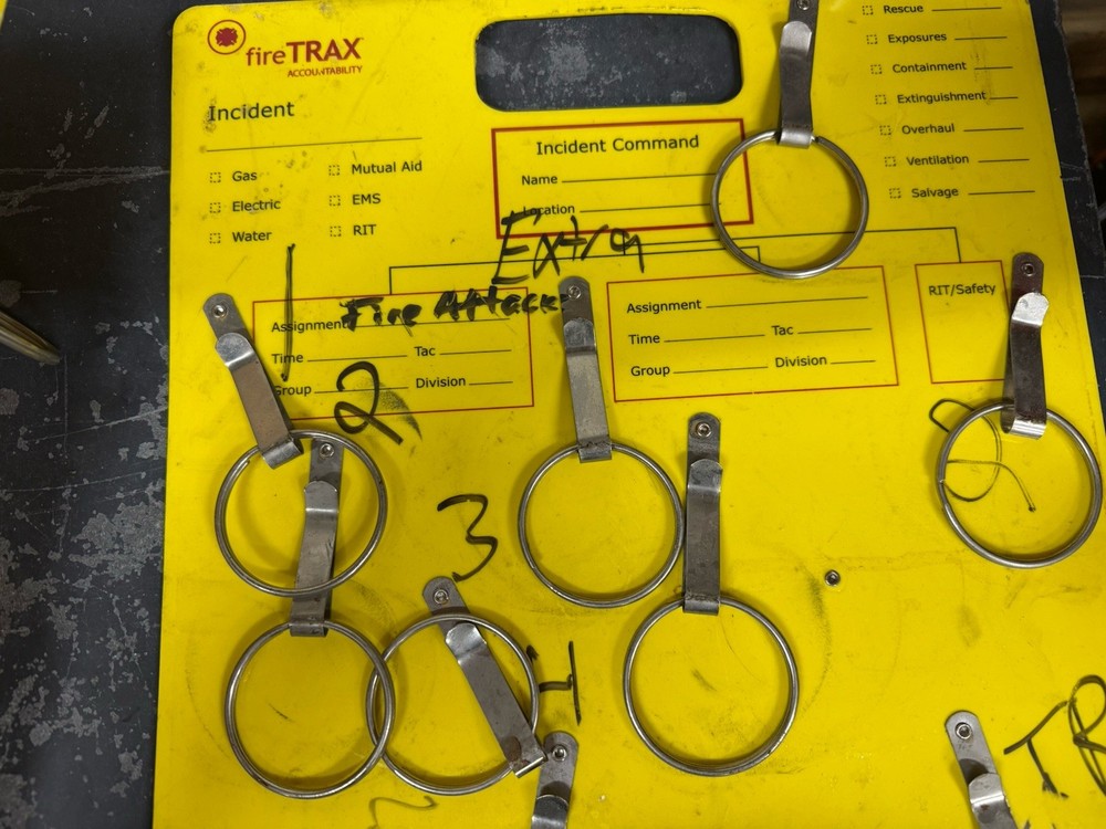 FireTrax Incident Accountability Board produced by Salamander Technologies USED