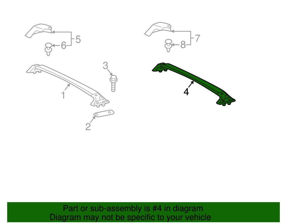Genuine GM Rear Support 19184001