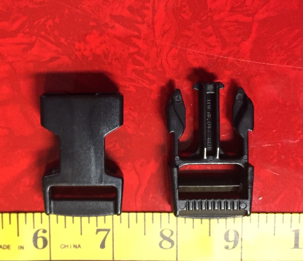 1 Inch Width Side Release Plastic Buckles Nexus 1" adjustable buckle