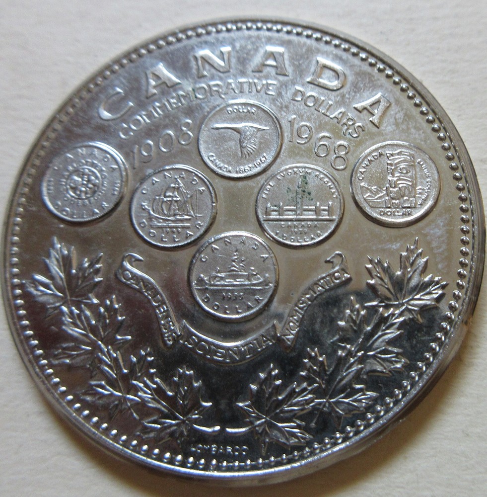 1908 - 1968 Canada Honouring Numismatic Excellence Commemorative Token (RJ811)