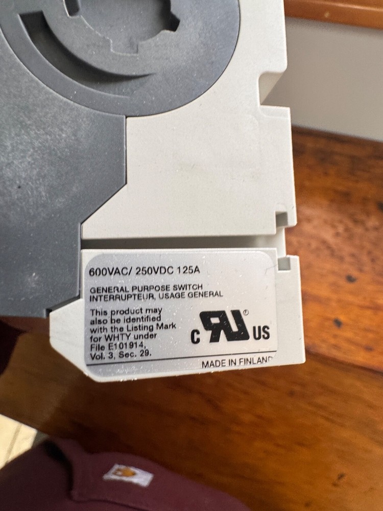ABB OT160G03 DISCONNECT SWITCH