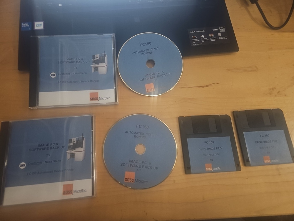 Karl Suss Software image PC & Software Back Up & Drive Image Pro for FC 150