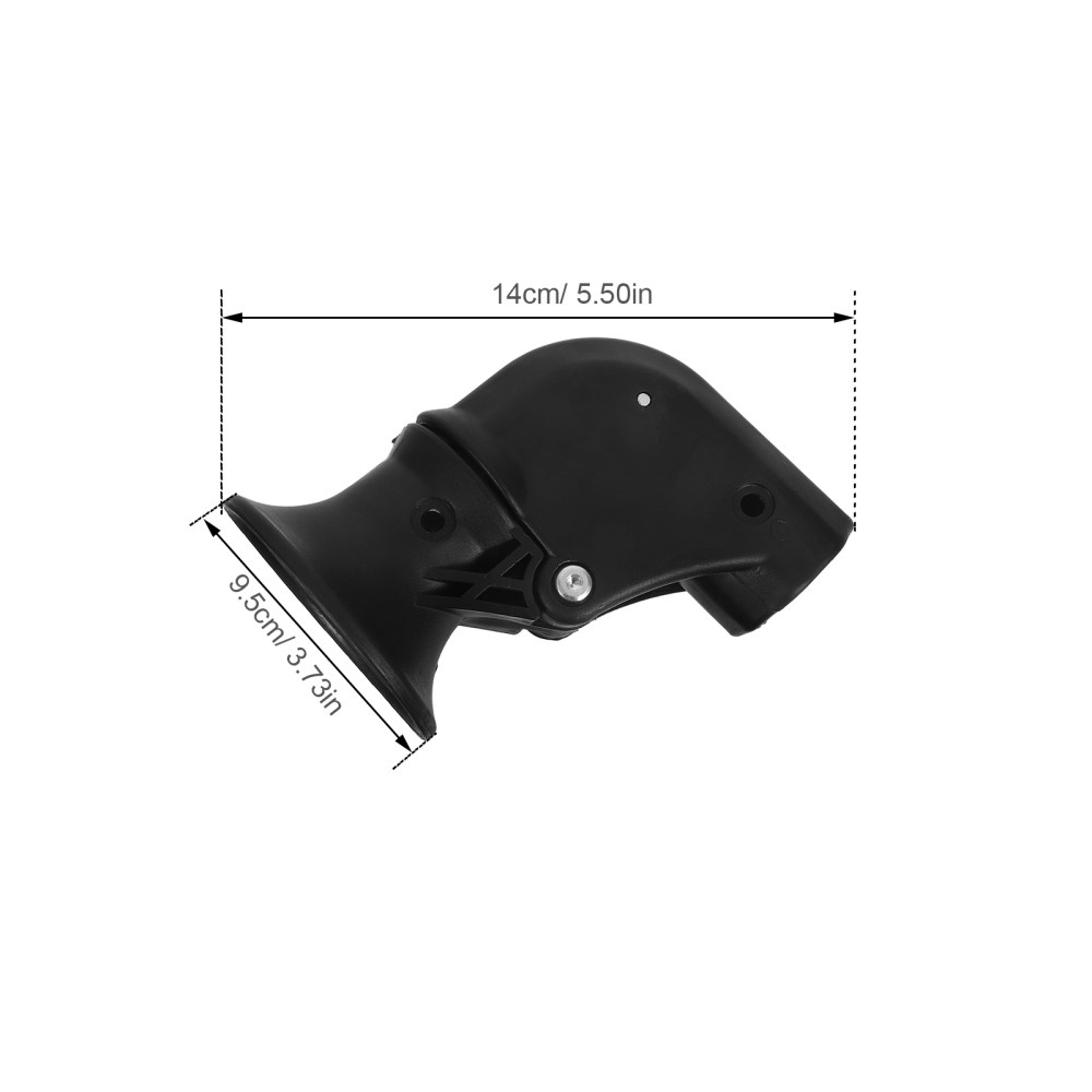 Patio Umbrella Elbow Replacement Part Black Polycarbonate Lifting Handle