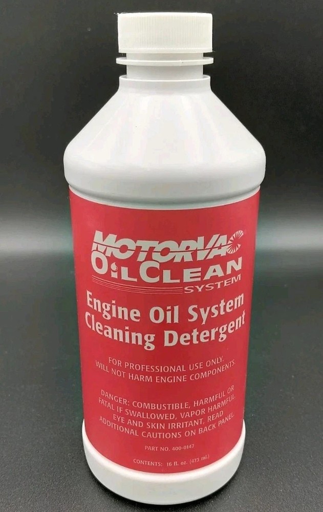 MOTORVAC: Engine Oil System Cleaning Detergent & Filter (#400-0147) 12 Pack Set
