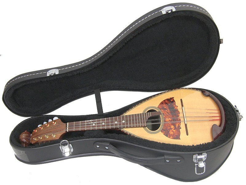 Bowl Back Mandolin Solid Spruce top solid curl Maple back Violin head NBMI