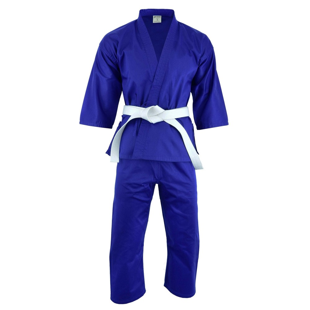Colored Karate Uniform Gi Light Weight - (Belt Included)