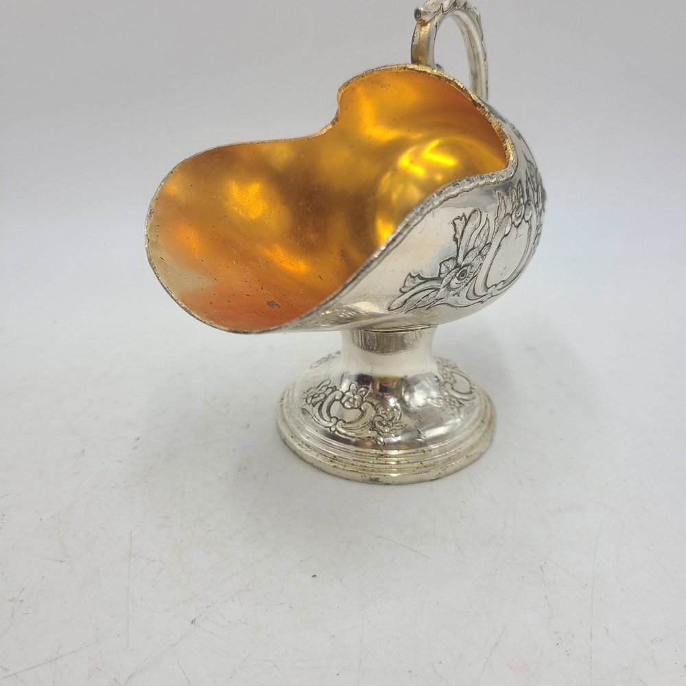 RAIMOND SILVER PLATE SUGAR SCUTTLE WITH SCOOP