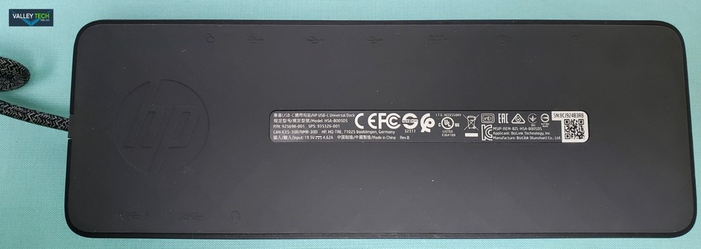 HP Docking Station HSA-B005DS USED