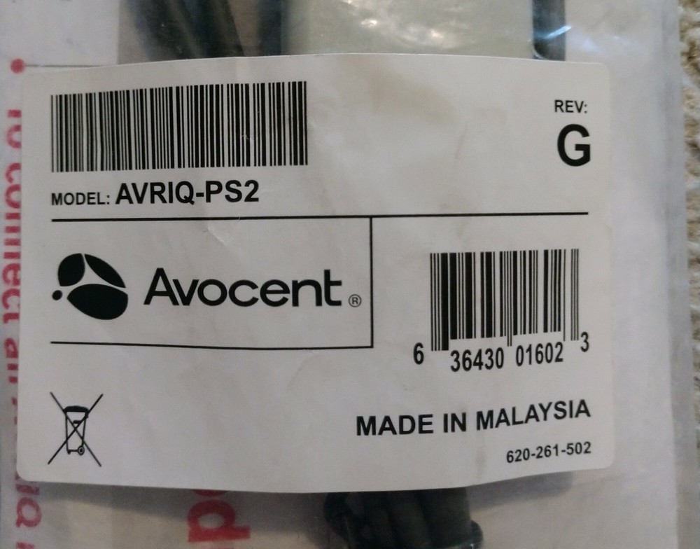 Brand New Sealed - Avocent AVRIQ-PS2 Module - 520-306-00x KVM Server Interface