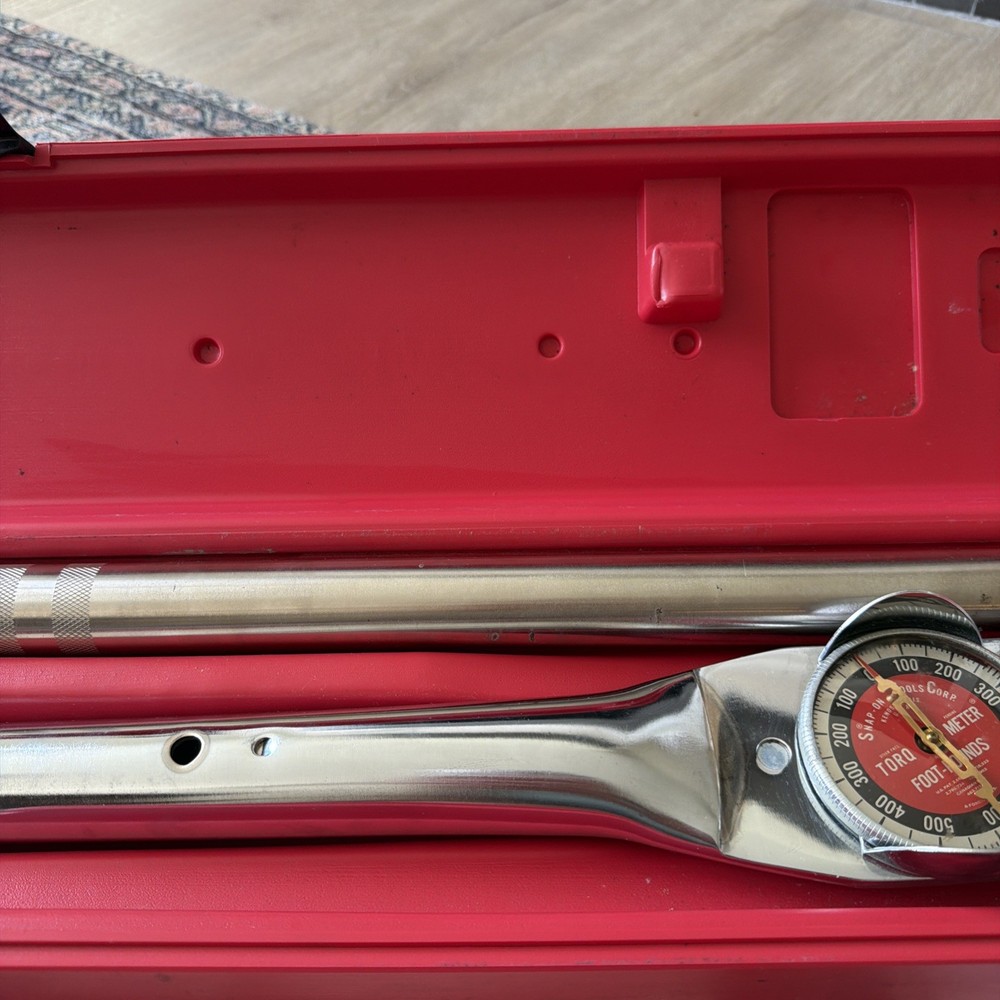 Snap On TE602LA Torqometer 600 Ft Lb 3/4" Drive