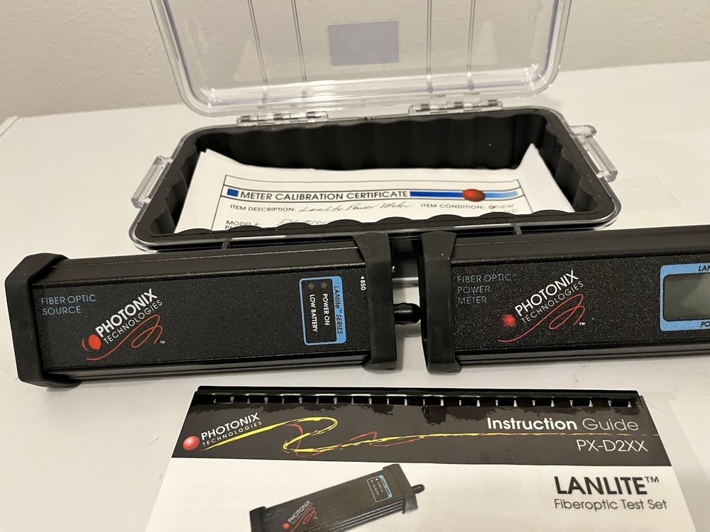 Photonix LANLITE Fiber Optic Test Set