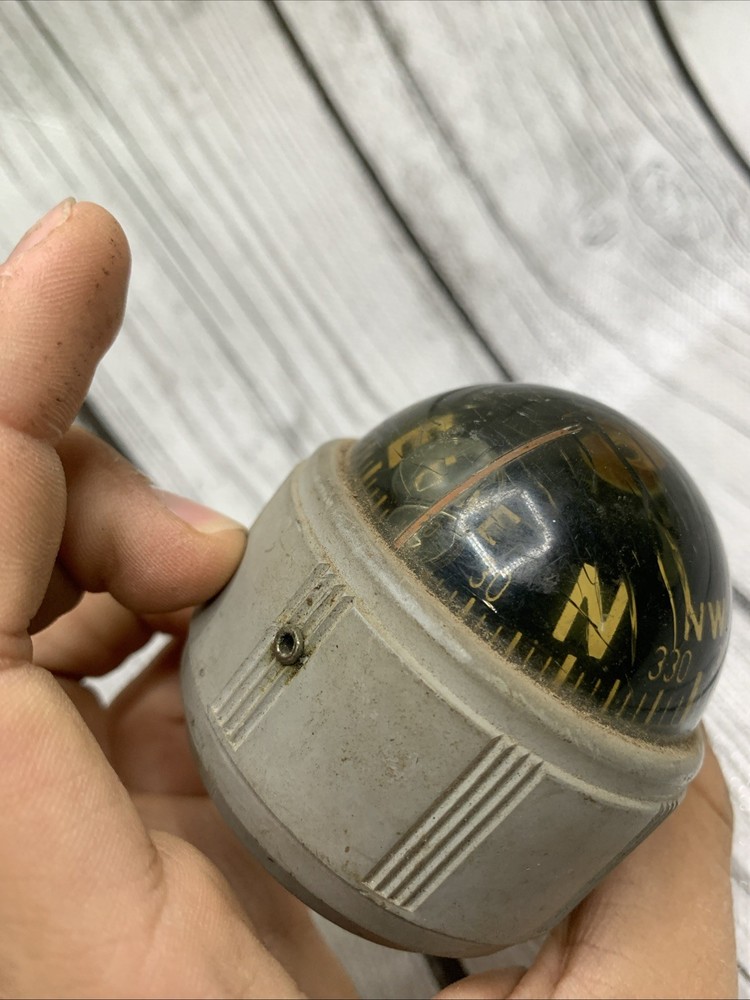 Vintage Airguide Mobile Compass Any Vehicle READ