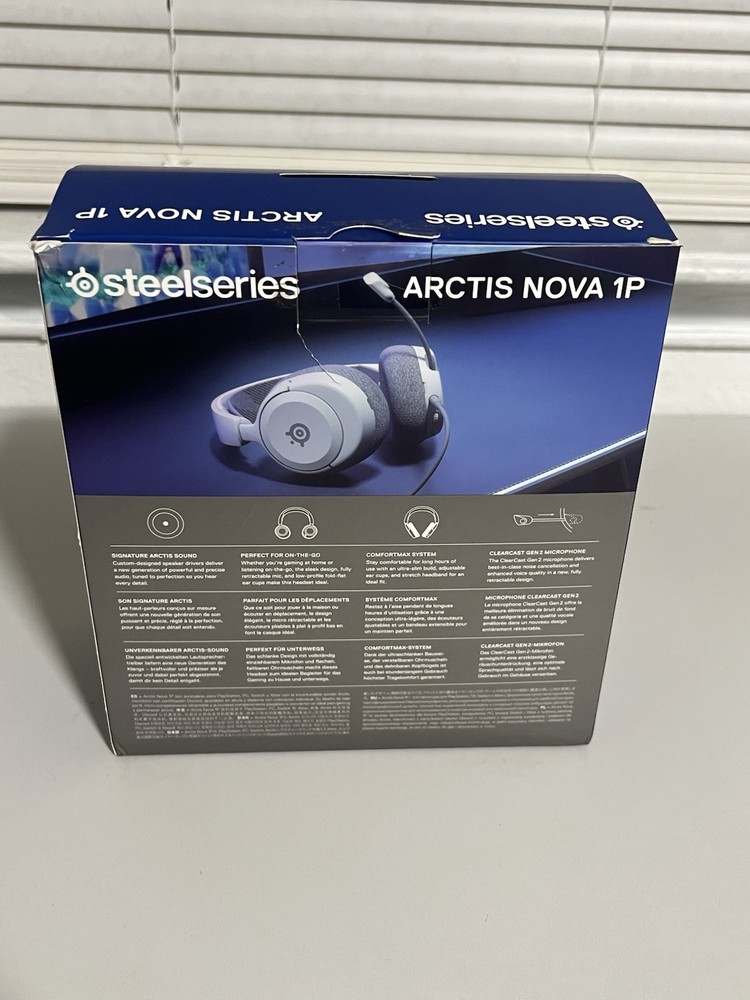 SteelSeries Arctis Nova 1P For PlayStation - Multi-System Gaming Headset