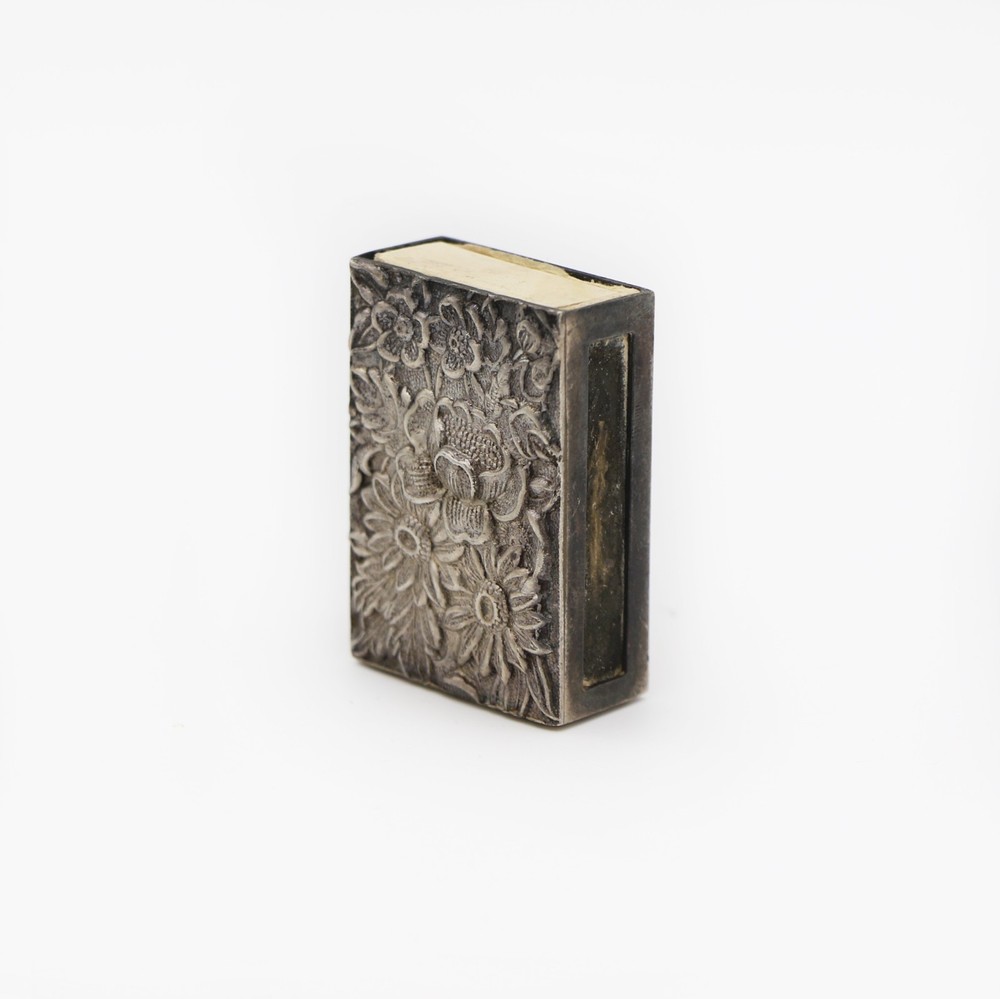 S.Kirk & Son Sterling Silver Flower Match Box
