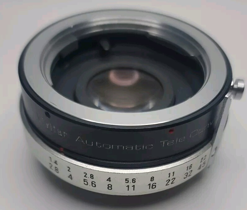 Vivitar Automatic Tele Converter 2X - 5X With Case