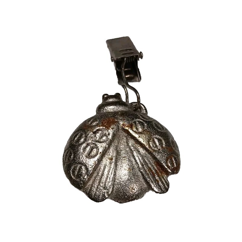 4 Pewter Tablecloth Weights . Garden Insects Solid Heavy Ladybug Bee...