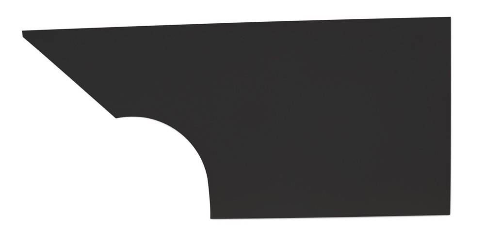 FIVESTAR Qtr Panel High Impact Plastic Black Left- 34001-27351-BL