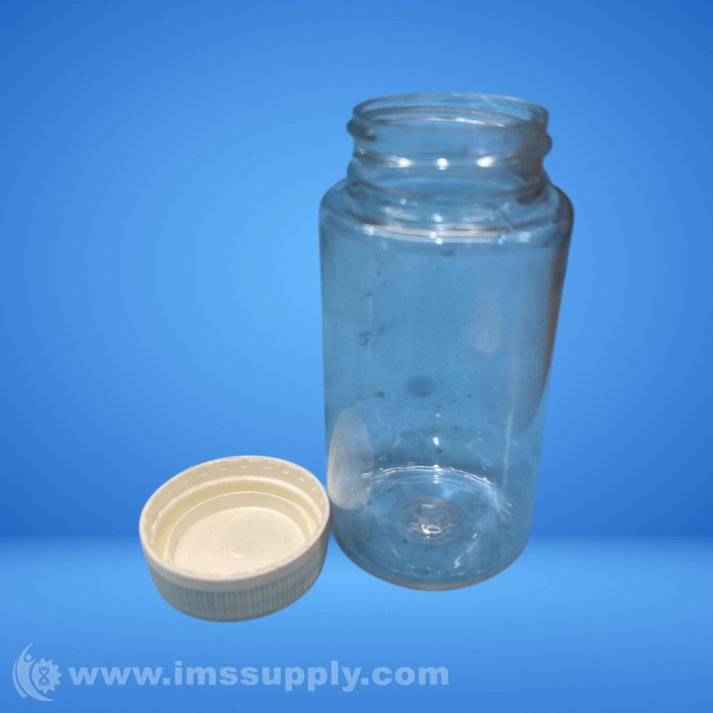 DAK-38-400 Plastic Sample Bottle w/ Screw Top USIP