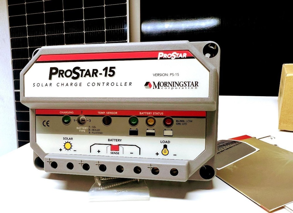 MORNINGSTAR PS-15 Charge Controller 15A Charge Controller 12/24V