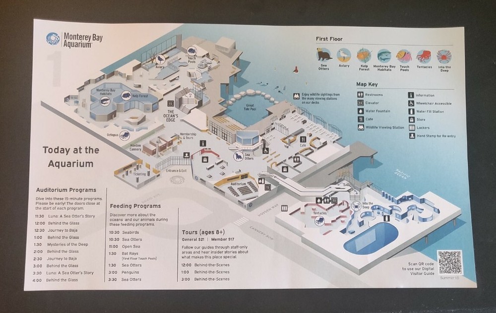 MONTEREY BAY AQUARIUM VISITORS GUIDE