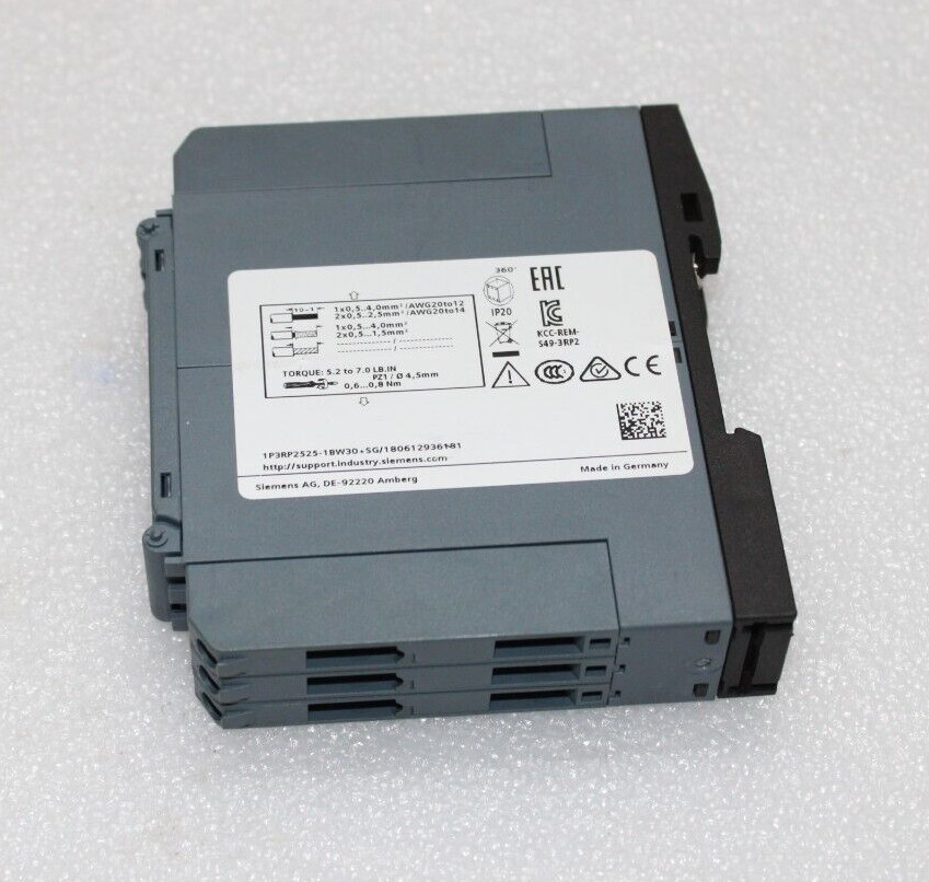 SIEMENS 3RP2525-1BW30 TIMER DELAY RELAY