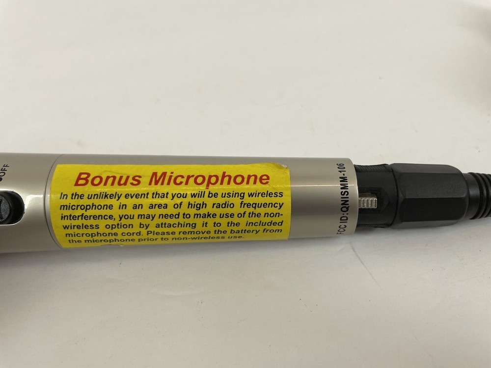 Replacement/Additional Microphone for Karaoke Singing Party Machine Detachable