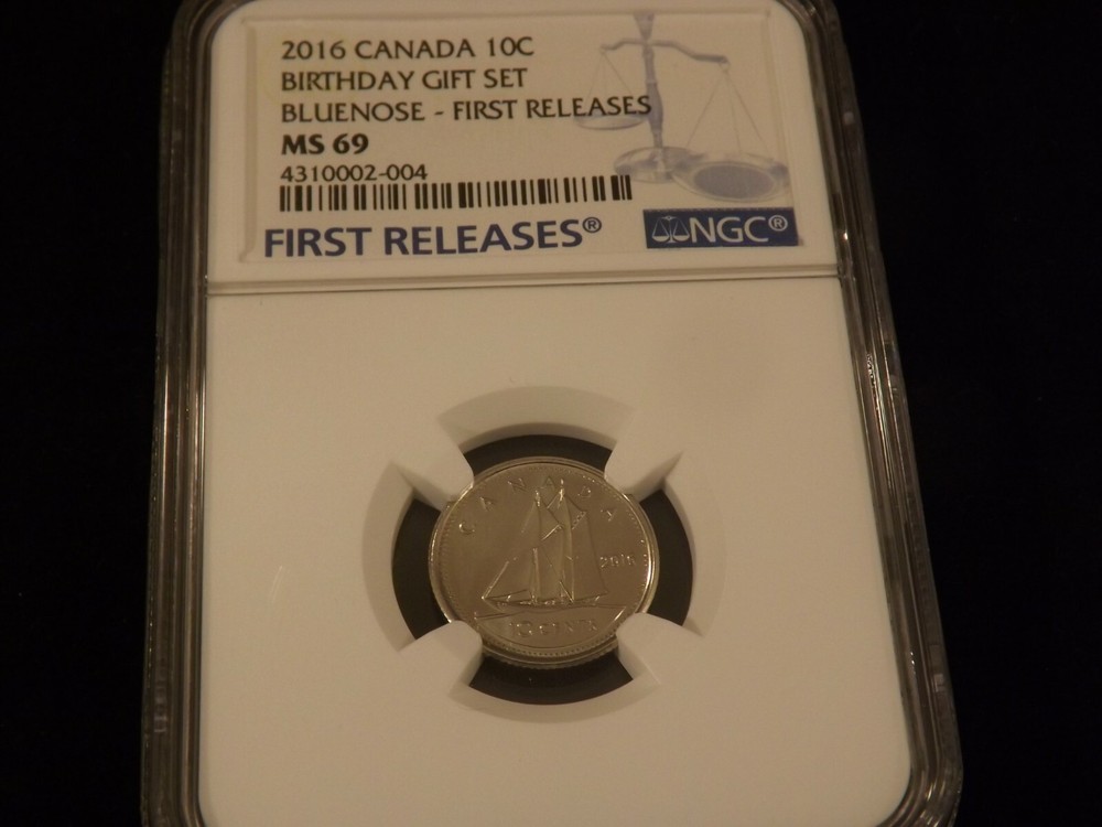 2016   10 C      Canada          NGC    MS 69