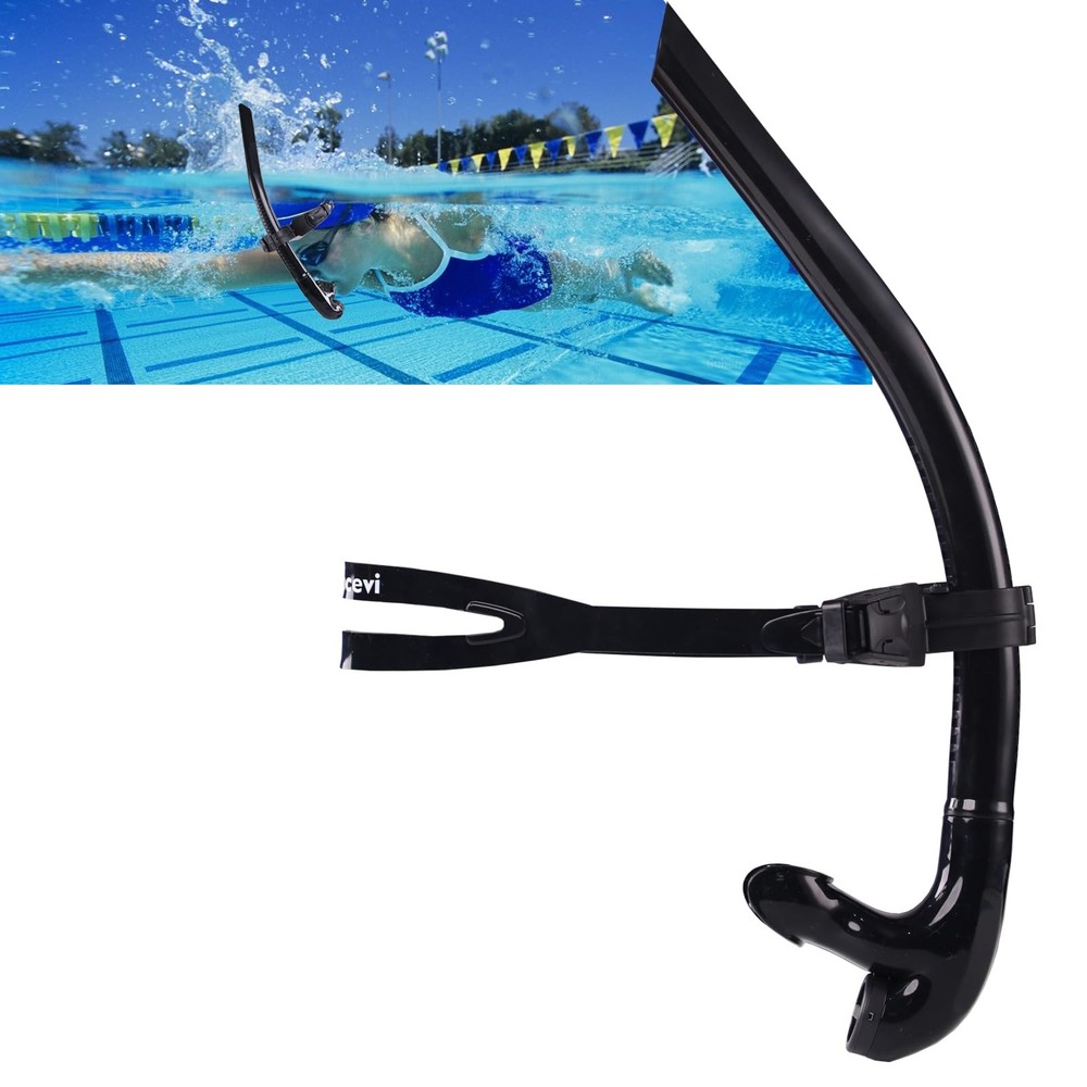Lap Swimming Snorkel Center Mount Training