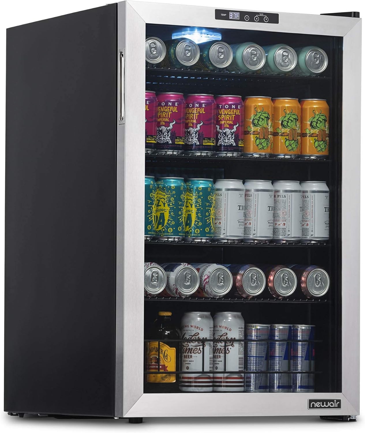 Newair NBC160SS00-RB Freestanding Beverage Fridge - Certified Refurbished
