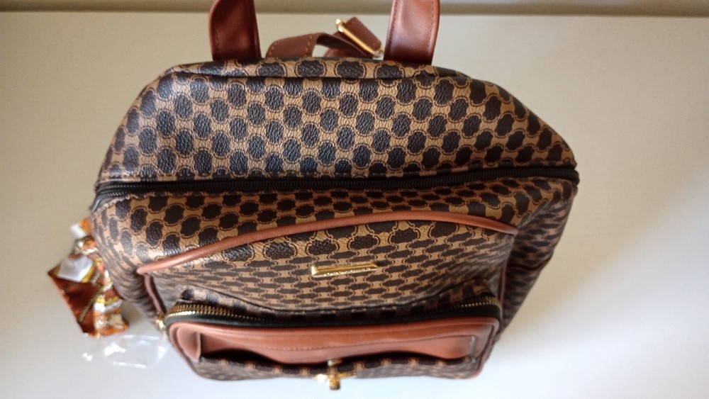 Jordache Backpack Faux Leather
