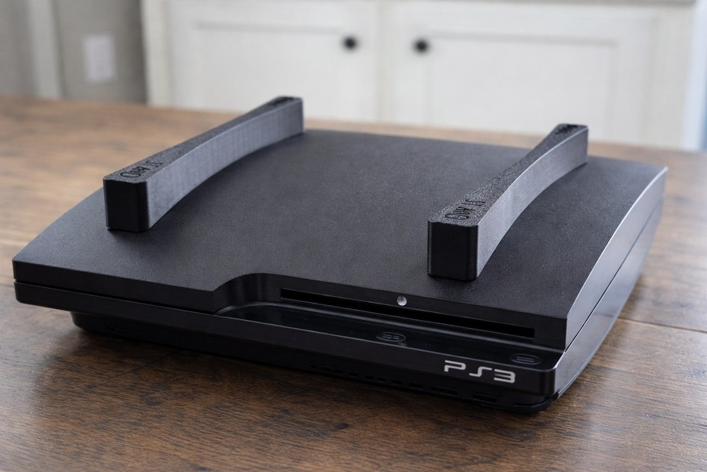 Sony PlayStation 3 PS3 Airflow Spacers Console Stackers Flat Surface Top Stand