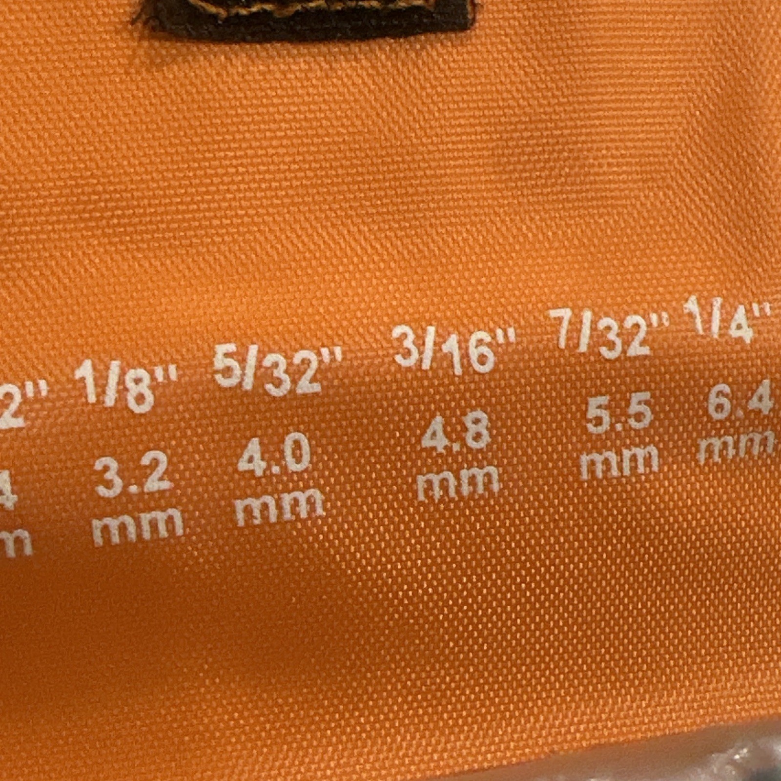 Mitutoyo 985-119 Drive Pin Punch Set 8 Piece Steel With Pouch - New