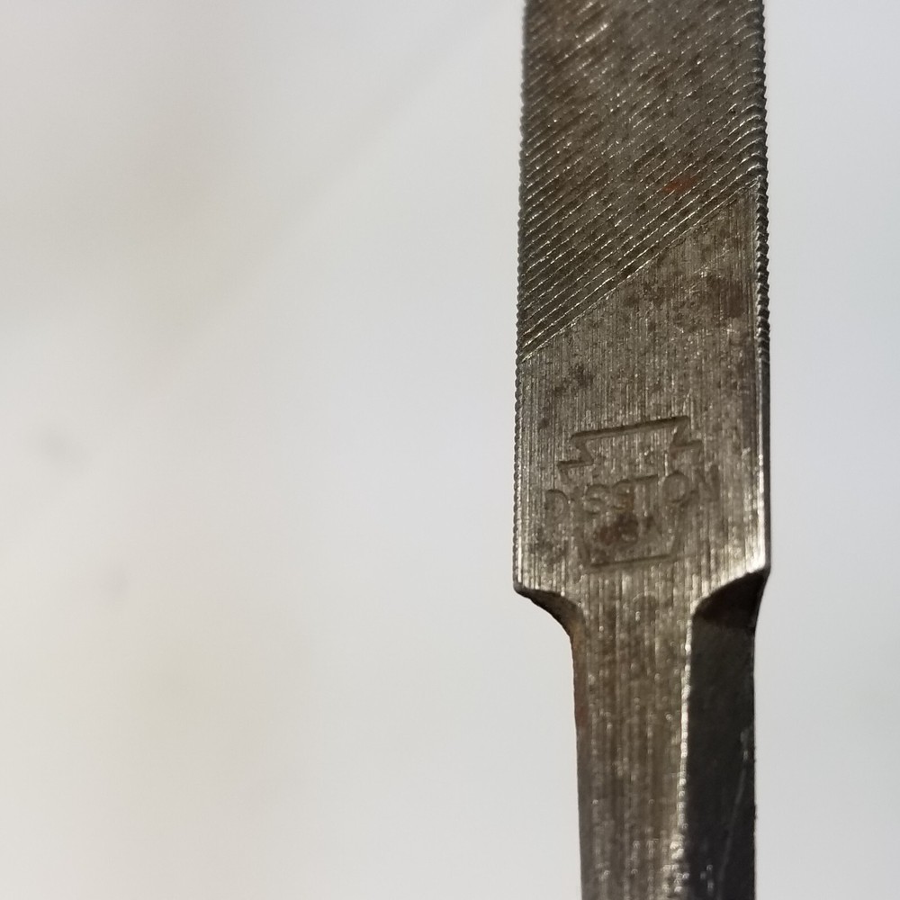 Antique Vintage Disston Triangular File Tool