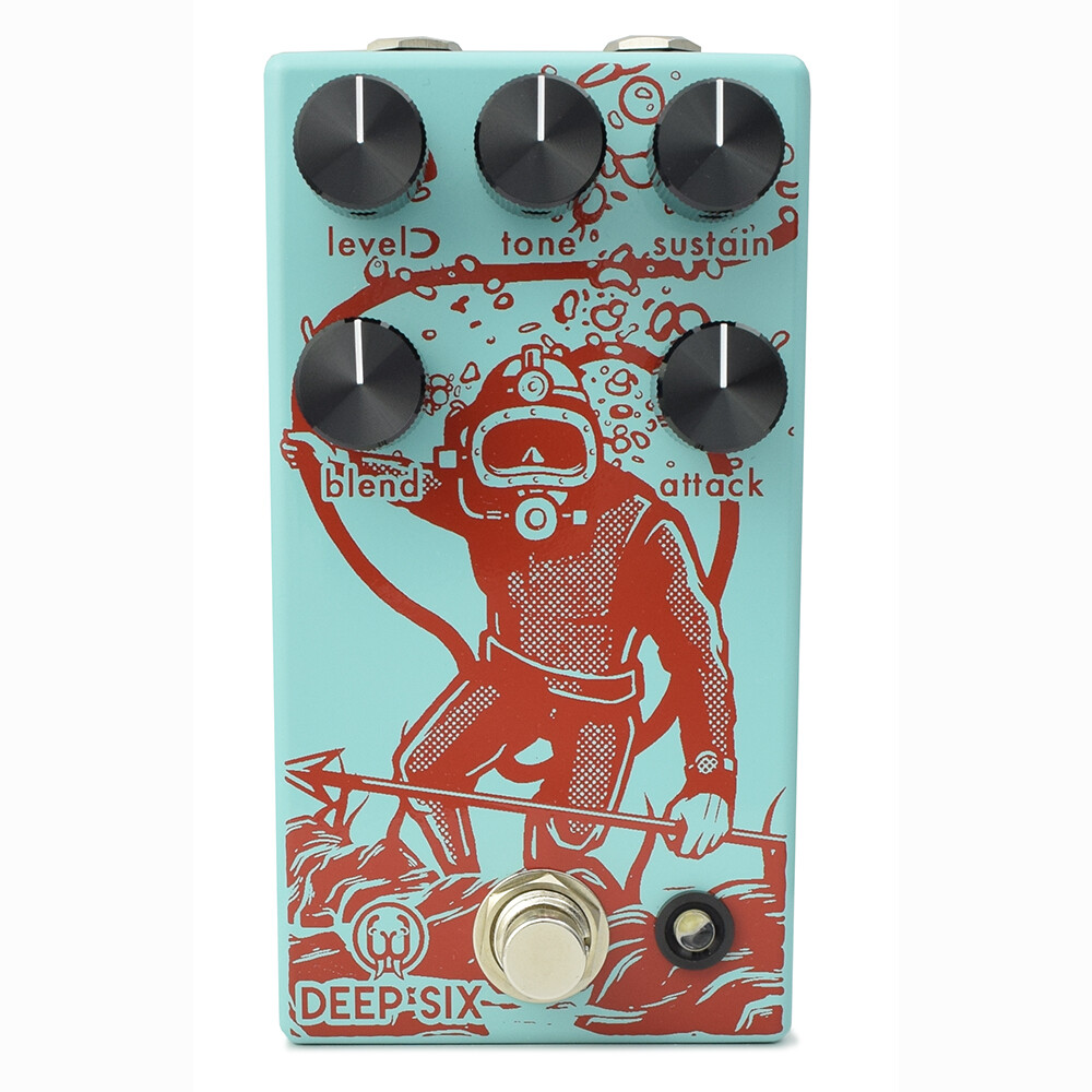 Walrus Audio - Deep Six V3 - Compressor, True Bypass, Effects Pedal - NEW