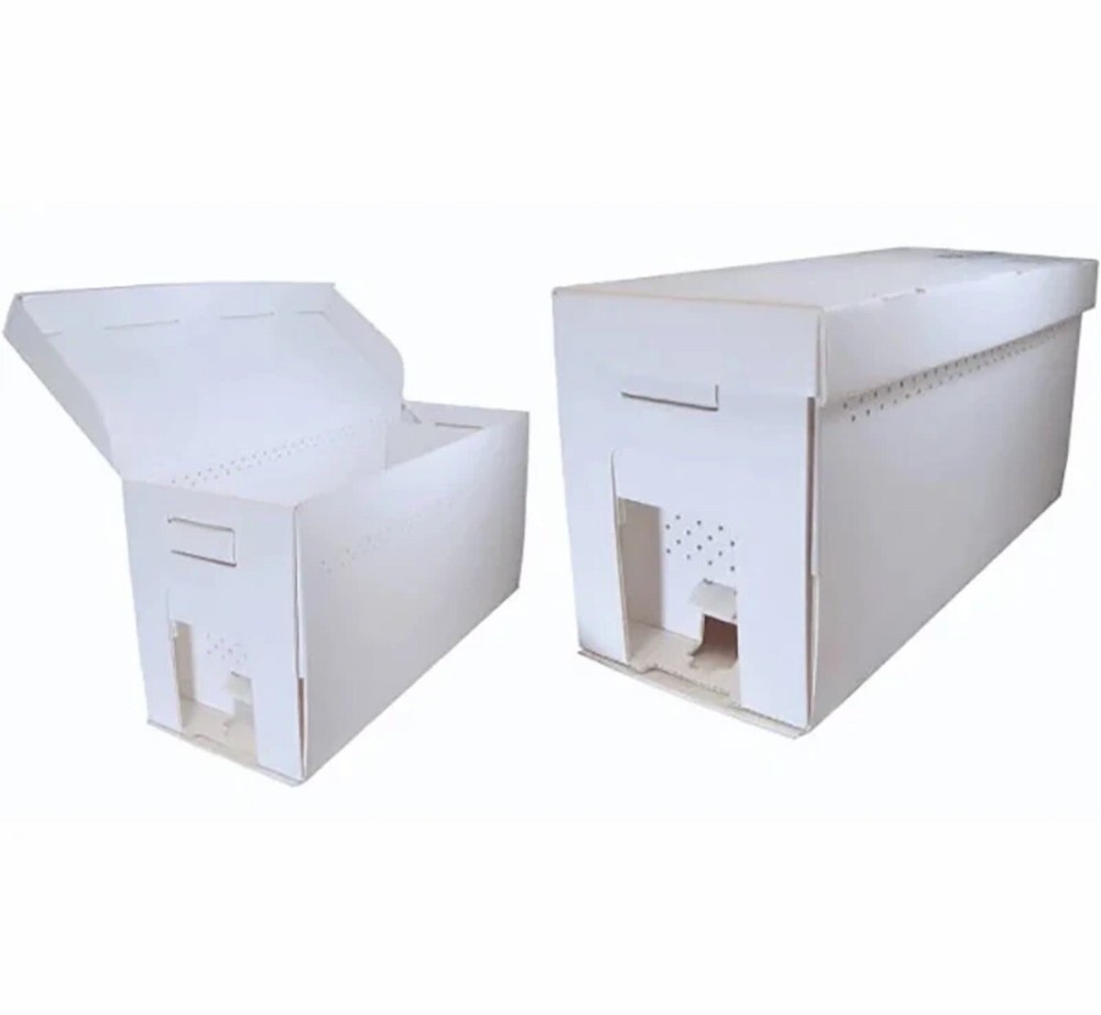 5 frame Nucs , Corrugated plastic Langstroth beehive deep frame box 12 PACK