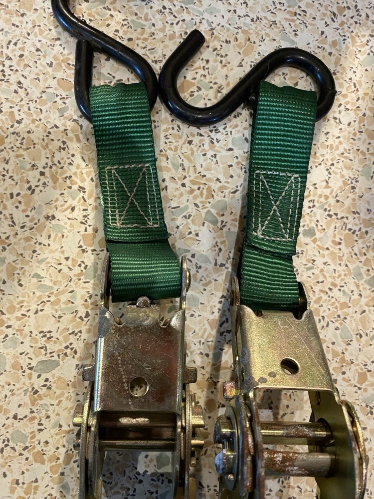 2 Smart Straps Ratchet Straps