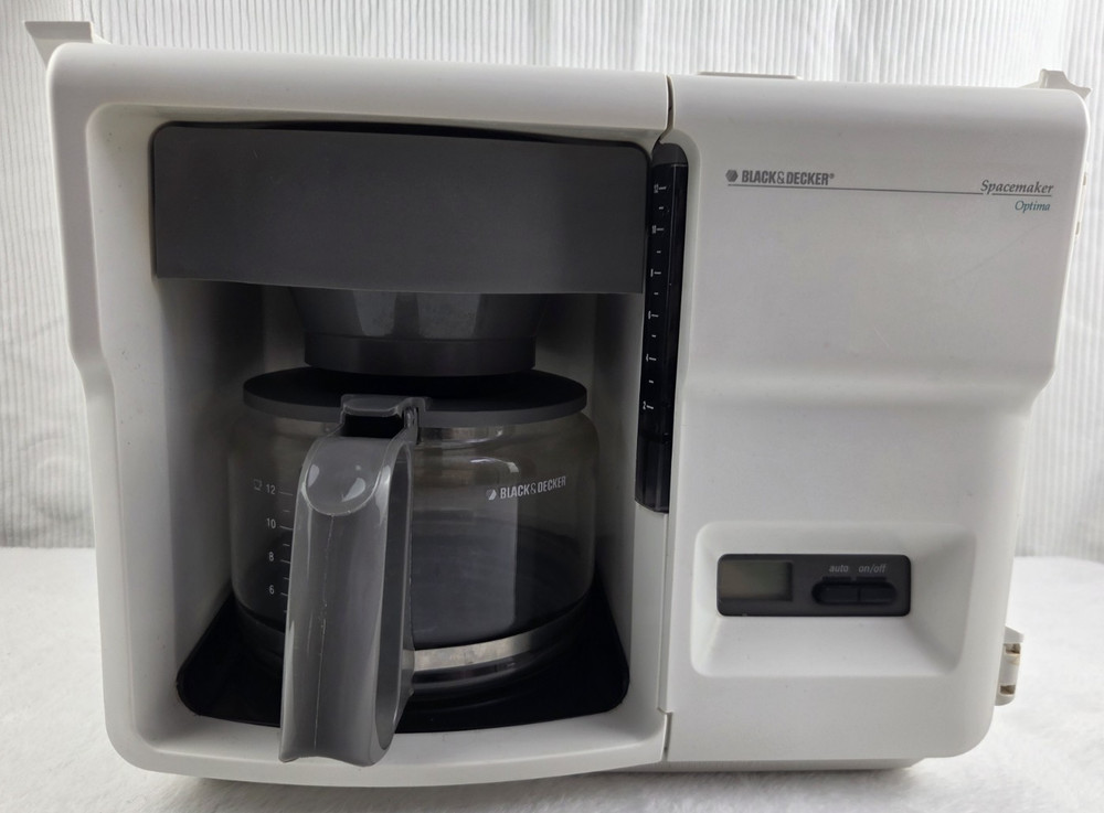 Black & Decker Spacemaker Optima ODC300 Under Cab Coffee Maker w/ Brackets WORKS