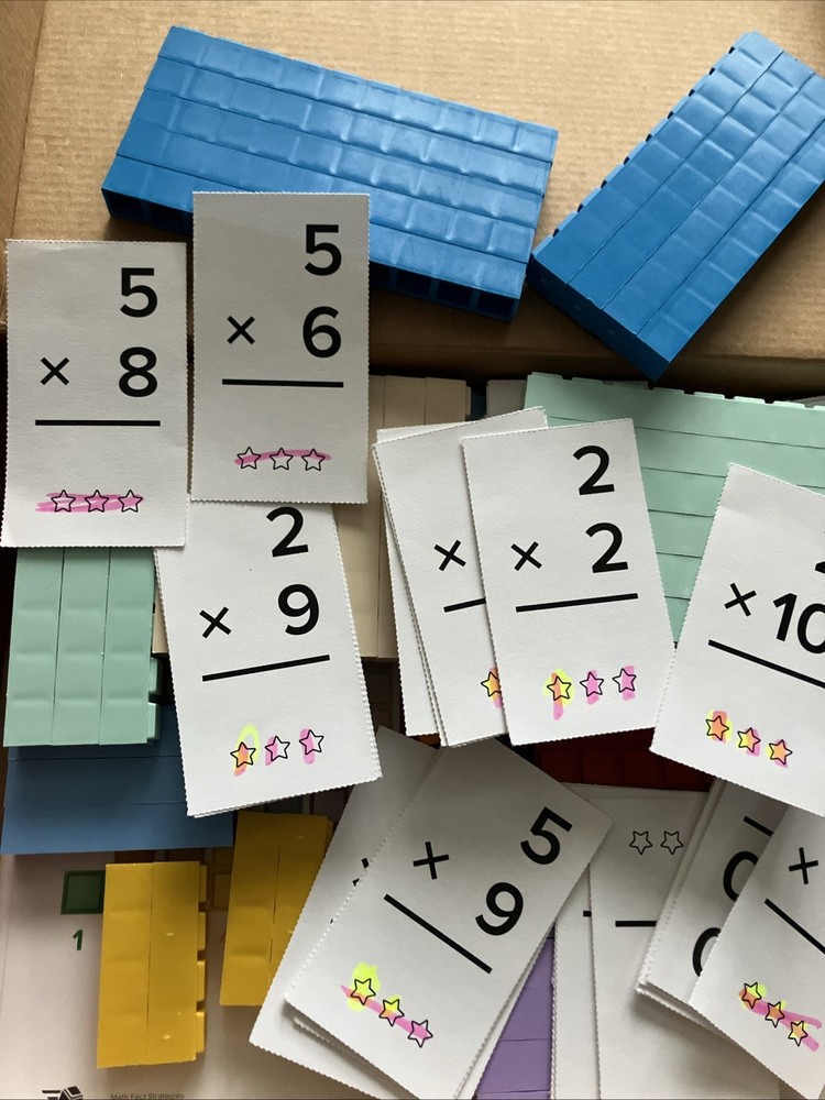 Math U See AIM for Multiplication - Manipulatives Along With Resource Guide